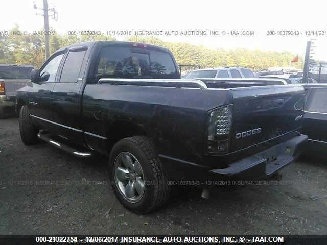 1D7HU18Z42J241434 - 2002 DODGE RAM 1500 BLACK photo 3