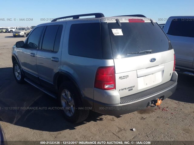 1FMZU73W03ZB01958 - 2003 FORD EXPLORER XLT/XLT SPORT/NBX SILVER photo 3