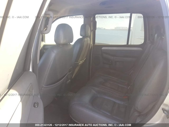 1FMZU73W03ZB01958 - 2003 FORD EXPLORER XLT/XLT SPORT/NBX SILVER photo 8
