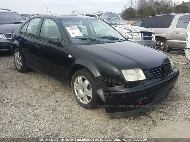 3VWTE29M3YM085051 - 2000 VOLKSWAGEN JETTA GLX BLACK photo 1