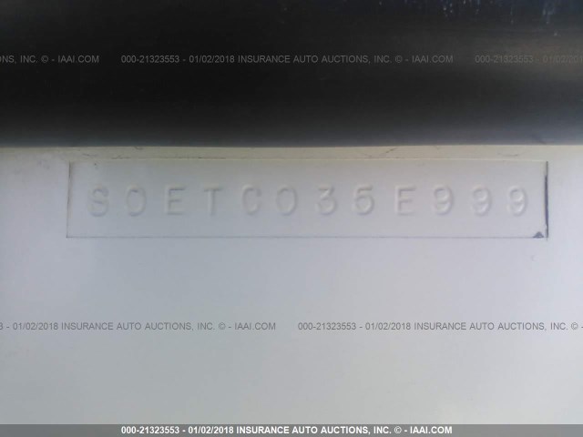 SOETC035E999 - 1999 TOYOTA MARINE SPORTS OTHER  RED photo 9