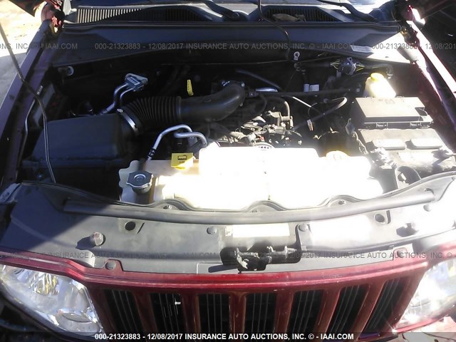 1J4PN2GK8BW538233 - 2011 JEEP LIBERTY SPORT 栗色 照片 10