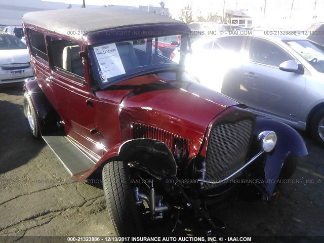 A3056597 - 1930 FORD MODEL A MAROON photo 1