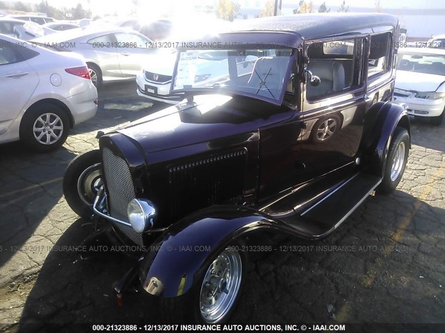 A3056597 - 1930 FORD MODEL A MAROON photo 2