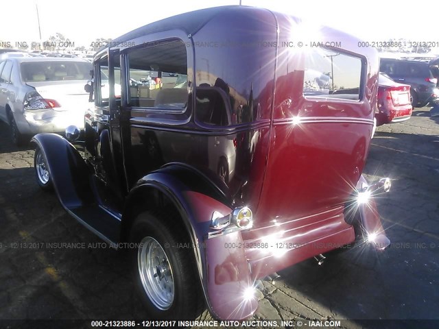 A3056597 - 1930 FORD MODEL A MAROON photo 3
