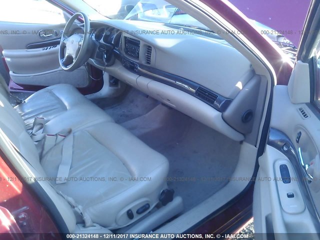 1G4HR54K44U259960 - 2004 BUICK LESABRE LIMITED RED photo 5