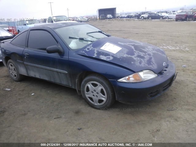 1G1JS124927141205 - 2002 CHEVROLET CAVALIER LS Dark Blue photo 1