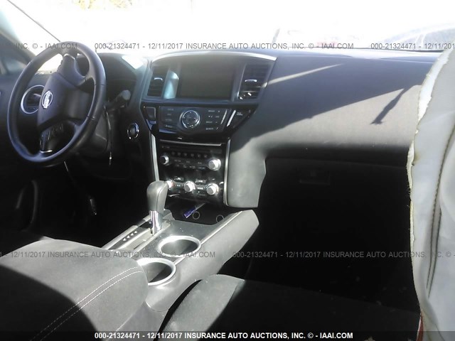 5N1AR2MM1EC723344 - 2014 NISSAN PATHFINDER S/SV/SL/PLATINUM 棕色 照片 5