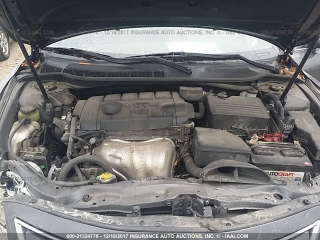 4T4BF3EK4BR125003 - 2011 TOYOTA CAMRY SE/LE/XLE GRAY photo 10