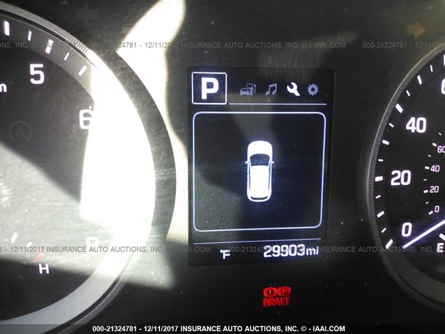 KM8J33A4XHU264910 - 2017 HYUNDAI TUCSON LIMITED/SPORT AND ECO/SE ORANGE photo 7