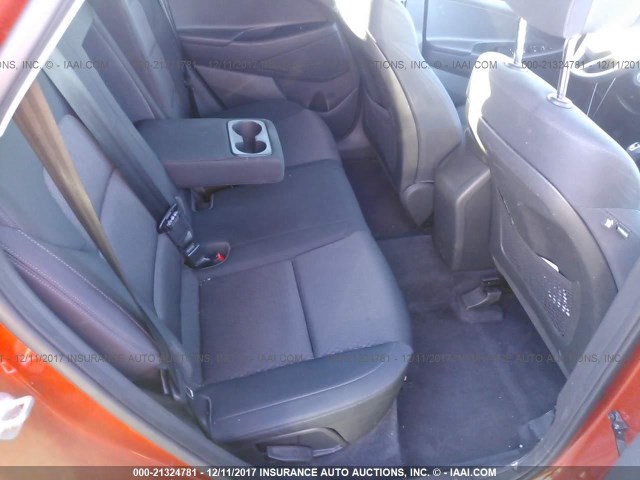 KM8J33A4XHU264910 - 2017 HYUNDAI TUCSON LIMITED/SPORT AND ECO/SE ORANGE photo 8
