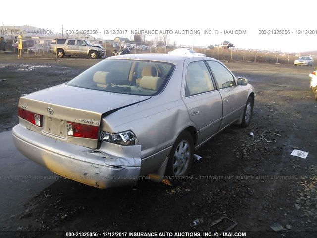 4T1BG22K81U810268 - 2001 TOYOTA CAMRY CE/LE/XLE ბეჟი ფოტო 4