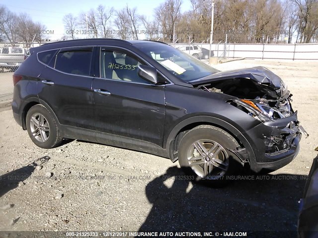 5XYZU3LB1HG423556 - 2017 HYUNDAI SANTA FE SPORT  GRAY photo 1