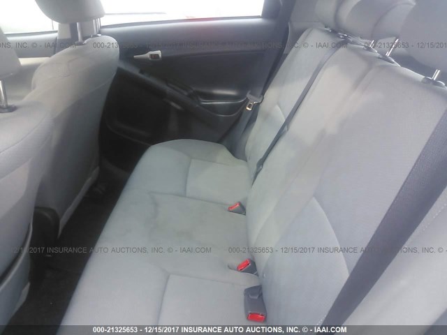 2T1KU40E39C054105 - 2009 TOYOTA COROLLA MATRIX  SILVER photo 8
