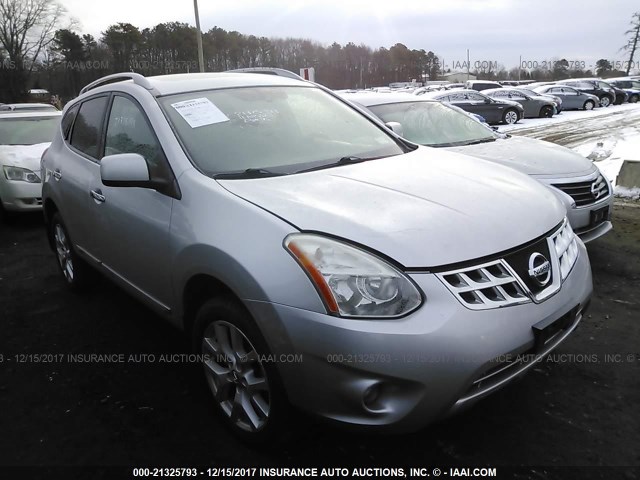 JN8AS5MVXBW662559 - 2011 NISSAN ROGUE S/SV/KROM SILVER photo 1