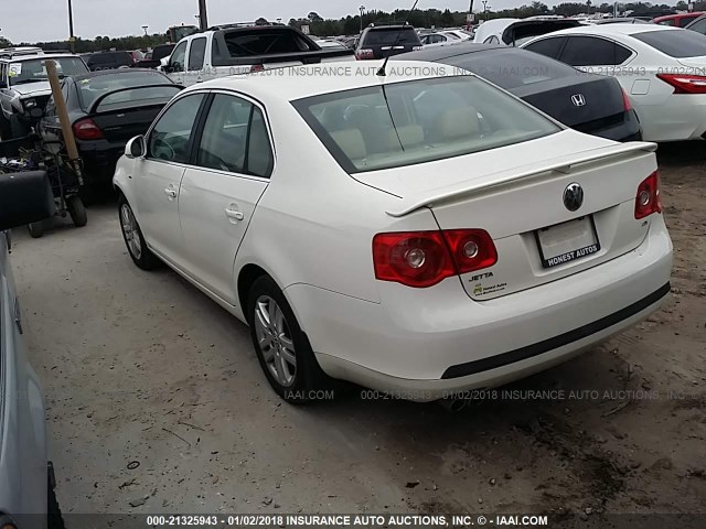 3VWEF71K27M067779 - 2007 VOLKSWAGEN JETTA WOLFSBURG 白色 照片 3