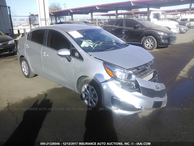 KNADM4A39H6036068 - 2017 KIA RIO LX Արծաթագույն լուսանկար 1