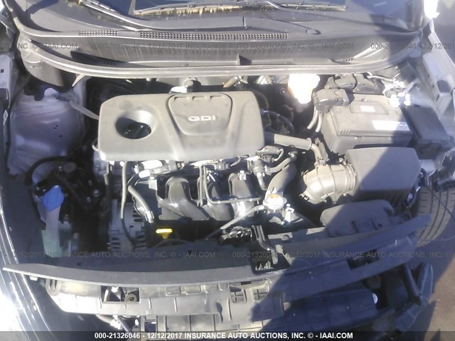 KNADM4A39H6036068 - 2017 KIA RIO LX Արծաթագույն լուսանկար 10