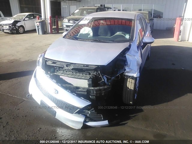 KNADM4A39H6036068 - 2017 KIA RIO LX Արծաթագույն լուսանկար 6