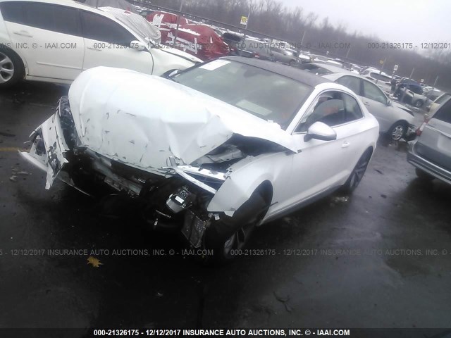 WAUR4AF56JA040919 - 2018 AUDI S5 PRESTIGE WHITE photo 2