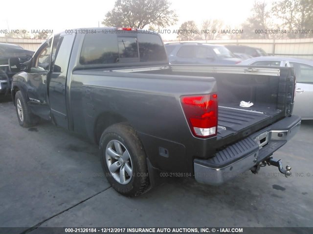 1N6BA06A58N329357 - 2008 NISSAN TITAN XE/SE/LE GRAY photo 3