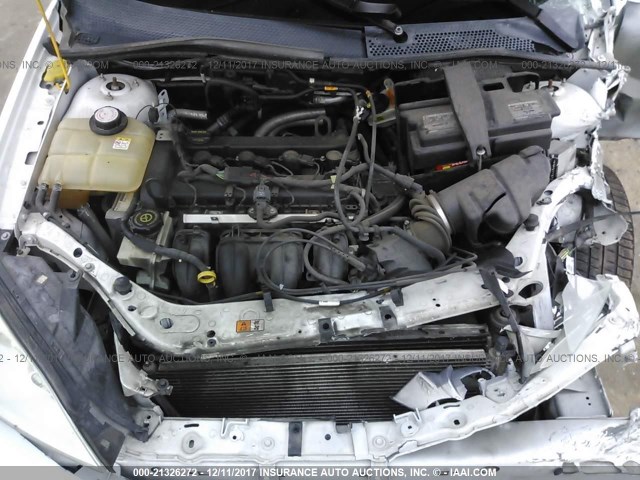 1FAFP34N07W245276 - 2007 FORD FOCUS ZX4/S/SE/SES 白色 照片 10