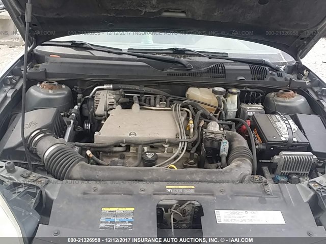 1G1ZT54884F103464 - 2004 CHEVROLET MALIBU LS GRAY photo 10