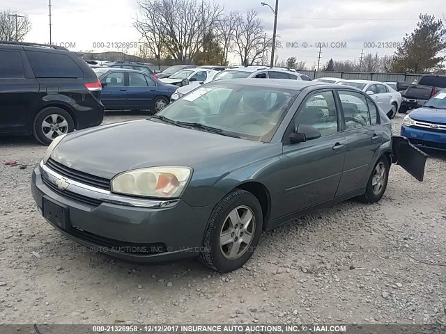 1G1ZT54884F103464 - 2004 CHEVROLET MALIBU LS GRAY photo 2