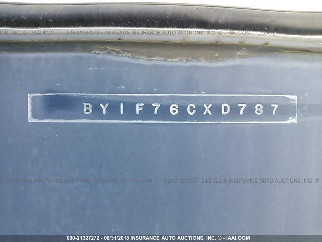 BYIF76CXD787 - 1987 BAYLINER CAPRI  WHITE photo 9