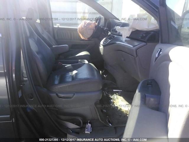 5FNRL38626B053673 - 2006 HONDA ODYSSEY EXL ნაცრისფერი ფოტო 5