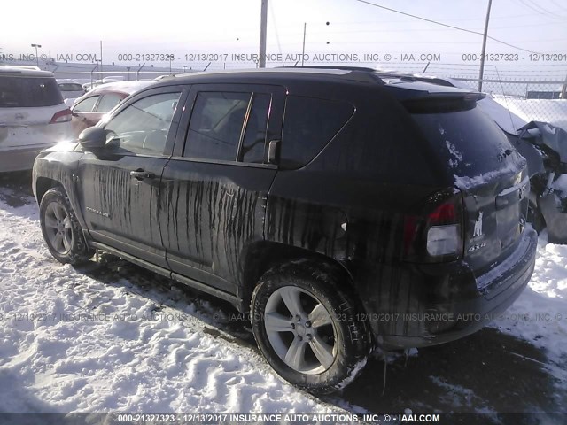 1C4NJDBB6GD571701 - 2016 JEEP COMPASS SPORT BLACK photo 3