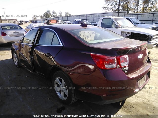 1G11C5SL2FF351894 - 2015 CHEVROLET MALIBU 1LT 红色 照片 3