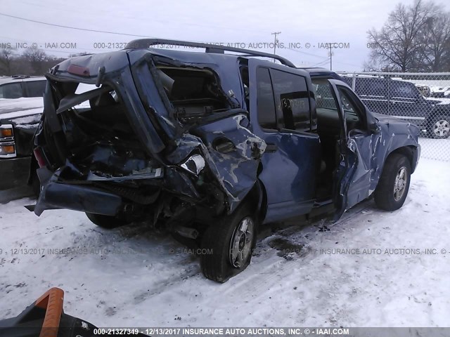 1FMZU73K44ZA42394 - 2004 FORD EXPLORER XLT/XLT SPORT/NBX BLUE photo 4