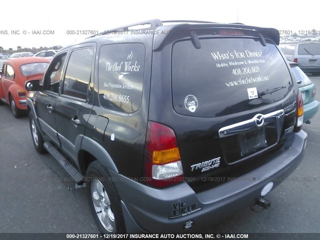 4F2YU09191KM27122 - 2001 MAZDA TRIBUTE LX/ES 黑色 照片 3