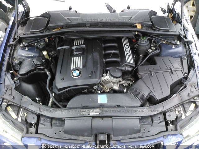 WBAVC935X7KX57542 - 2007 BMW 328 XI BLUE photo 10