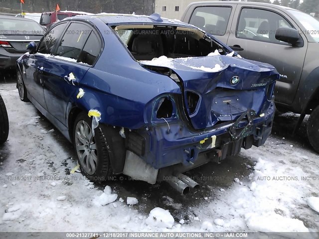 WBAVC935X7KX57542 - 2007 BMW 328 XI BLUE photo 3