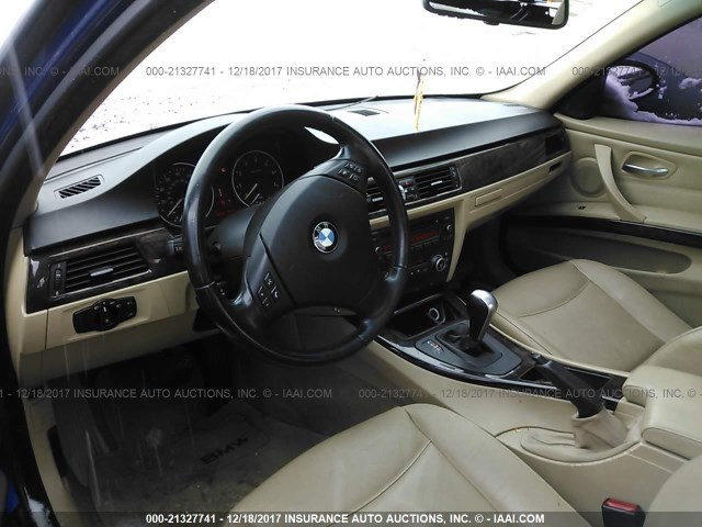 WBAVC935X7KX57542 - 2007 BMW 328 XI BLUE photo 5