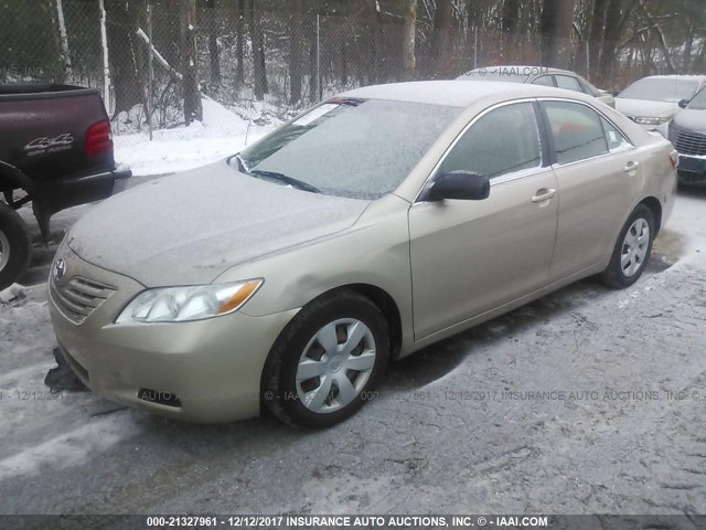 4T1BE46K37U538104 - 2007 TOYOTA CAMRY NEW GENERAT CE/LE/XLE/SE GOLD photo 2