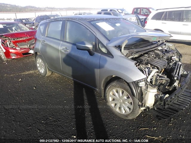 3N1CE2CPXFL368512 - 2015 NISSAN VERSA NOTE S/S PLUS/SV/SL/SR SILVER photo 1