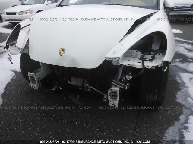 WP1AB2A26CLA40286 - 2012 PORSCHE CAYENNE S WHITE photo 6