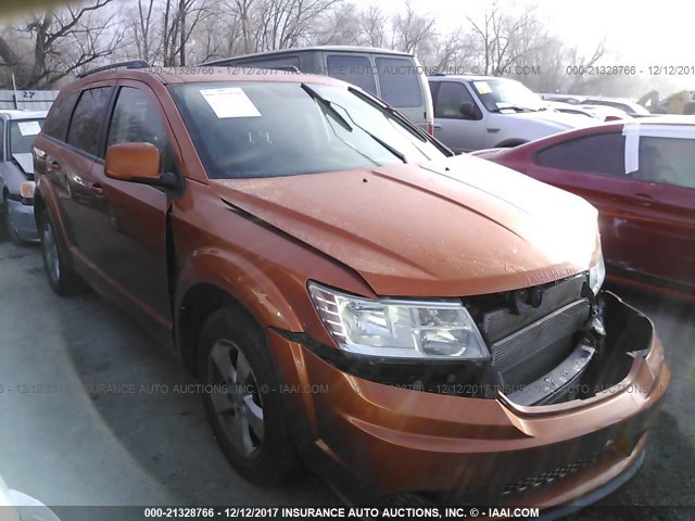 3D4PH1FG4BT511981 - 2011 DODGE JOURNEY MAINSTREET ORANGE photo 1