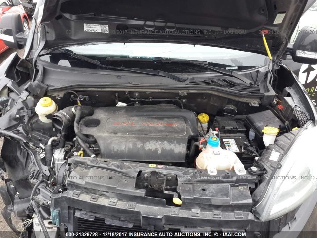 ZFBERFBT7F6190118 - 2015 RAM PROMASTER CITY SLT Noir photo 10