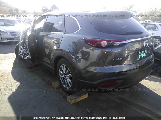 JM3TCACY9J0202274 - 2018 MAZDA CX-9 TOURING GRAY photo 3