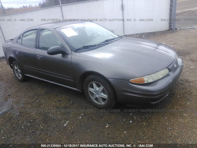 1G3NL52F72C273868 - 2002 OLDSMOBILE ALERO GL GOLD photo 1