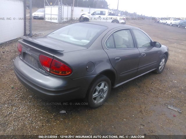 1G3NL52F72C273868 - 2002 OLDSMOBILE ALERO GL GOLD photo 4