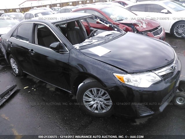4T1BF1FKXEU428983 - 2014 TOYOTA CAMRY L/SE/LE/XLE 黑色 照片 1