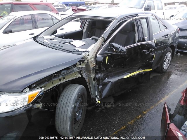 4T1BF1FKXEU428983 - 2014 TOYOTA CAMRY L/SE/LE/XLE 黑色 照片 6