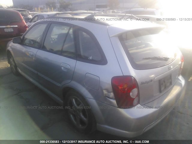 JM1BJ245921461668 - 2002 MAZDA PROTEGE PR5 银色 照片 3