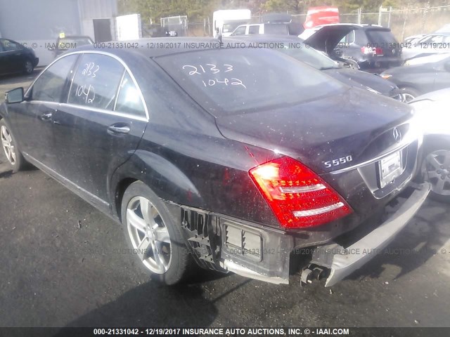 WDDNG8GB6AA347647 - 2010 MERCEDES-BENZ S 550 4MATIC BLACK photo 3