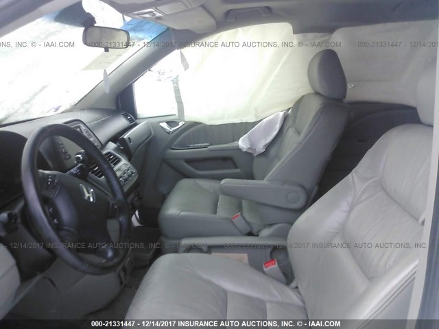 5FNRL387X7B056413 - 2007 HONDA ODYSSEY EXL ვერცხლისფერი ფოტო 5